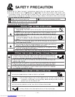 Предварительный просмотр 11 страницы Hitachi RAC-70YH7 Service Manual