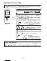 Предварительный просмотр 21 страницы Hitachi RAC-70YH7 Service Manual