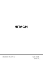 Preview for 92 page of Hitachi RAC-70YH7A Service Manual