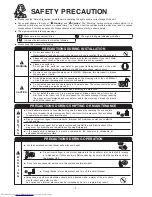 Preview for 2 page of Hitachi RAC-70YHA3 Instruction Manual