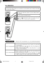 Предварительный просмотр 11 страницы Hitachi RAC-72CHA3 Instruction Manual