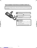 Preview for 10 page of Hitachi RAC-DX10HDK Instruction Manual