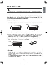 Предварительный просмотр 23 страницы Hitachi RAC-DX10HNK Manual