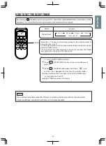 Предварительный просмотр 15 страницы Hitachi RAC-DX24CHK Instruction Manual