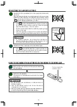 Предварительный просмотр 16 страницы Hitachi RAC-DX24CHK Instruction Manual