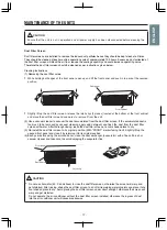 Предварительный просмотр 19 страницы Hitachi RAC-DX24CHK Instruction Manual