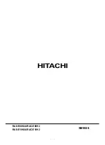 Предварительный просмотр 95 страницы Hitachi RAC-E08H2 Service Manual