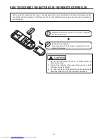 Preview for 14 page of Hitachi RAC-E10CAK Instruction Manual