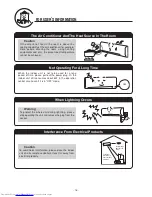 Preview for 16 page of Hitachi RAC-E10CAK Instruction Manual