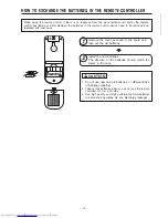 Preview for 13 page of Hitachi RAC-E10CBT Instruction Manual