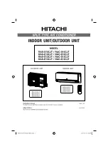 Preview for 1 page of Hitachi RAC-E10CJT Instruction Manual