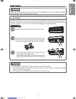 Preview for 11 page of Hitachi RAC-E10H3 Instruction Manual