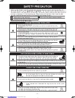 Preview for 2 page of Hitachi RAC-E10HB Operation Manual