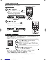 Preview for 8 page of Hitachi RAC-E10HB Operation Manual