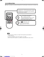 Предварительный просмотр 10 страницы Hitachi RAC-E10HB Operation Manual