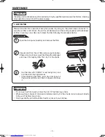 Preview for 13 page of Hitachi RAC-E10HB Operation Manual