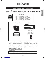 Preview for 18 page of Hitachi RAC-E10HB Operation Manual