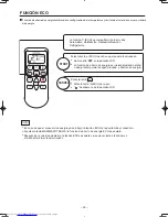 Preview for 44 page of Hitachi RAC-E10HB Operation Manual