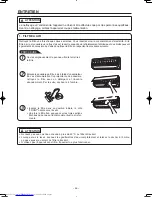 Preview for 81 page of Hitachi RAC-E10HB Operation Manual