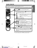 Предварительный просмотр 7 страницы Hitachi RAC-E18CYK Instruction Manual