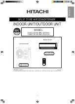 Hitachi RAC-E25YHA Instruction Manual preview