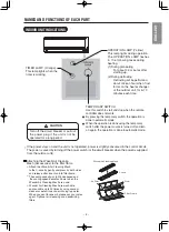 Предварительный просмотр 5 страницы Hitachi RAC-E25YHA Instruction Manual