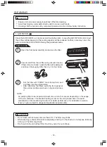 Preview for 18 page of Hitachi RAC-E25YHAB Manual