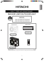 Preview for 1 page of Hitachi RAC-E35YCAB Manual