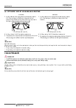 Предварительный просмотр 13 страницы Hitachi RAC-E50YHA Installation And Operation Manual