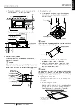 Предварительный просмотр 20 страницы Hitachi RAC-E50YHA Installation And Operation Manual