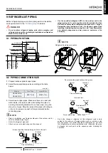 Предварительный просмотр 22 страницы Hitachi RAC-E50YHA Installation And Operation Manual