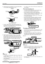 Предварительный просмотр 25 страницы Hitachi RAC-E50YHA Installation And Operation Manual