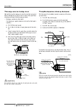 Предварительный просмотр 26 страницы Hitachi RAC-E50YHA Installation And Operation Manual