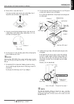 Предварительный просмотр 32 страницы Hitachi RAC-E50YHA Installation And Operation Manual