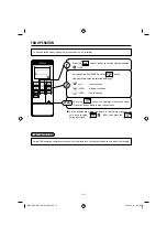 Предварительный просмотр 10 страницы Hitachi RAC-EH10CKT Instruction Manual