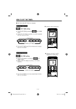 Предварительный просмотр 13 страницы Hitachi RAC-EH10CKT Instruction Manual