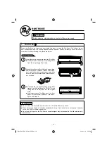 Предварительный просмотр 18 страницы Hitachi RAC-EH10CKT Instruction Manual