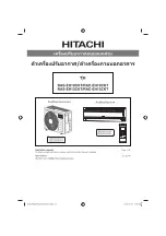 Предварительный просмотр 23 страницы Hitachi RAC-EH10CKT Instruction Manual