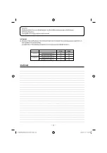 Предварительный просмотр 44 страницы Hitachi RAC-EH10CKT Instruction Manual