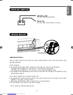 Preview for 5 page of Hitachi RAC-F10CF Operation Manual