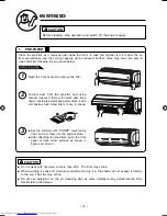 Preview for 16 page of Hitachi RAC-F10CF Operation Manual