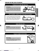 Preview for 35 page of Hitachi RAC-F18CF Manual