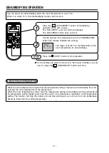 Предварительный просмотр 8 страницы Hitachi RAC-ME09HX1 Instruction Manual