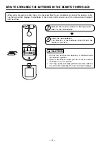 Предварительный просмотр 14 страницы Hitachi RAC-ME09HX1 Instruction Manual