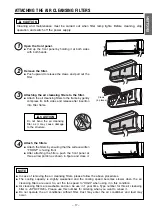 Предварительный просмотр 17 страницы Hitachi RAC-ME09HX1 Instruction Manual