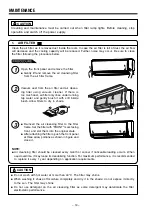 Предварительный просмотр 18 страницы Hitachi RAC-ME09HX1 Instruction Manual