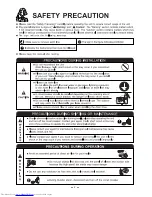 Preview for 2 page of Hitachi RAC-ME10HA Instruction Manual