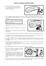 Preview for 2 page of Hitachi RAC-PH18WHLAE Service Manual