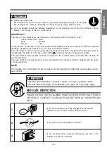 Предварительный просмотр 19 страницы Hitachi RAC-R10C-1 Instruction Manual