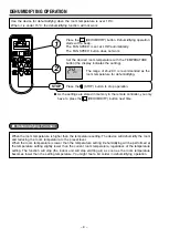 Предварительный просмотр 8 страницы Hitachi RAC-S10CAK Instruction Manual